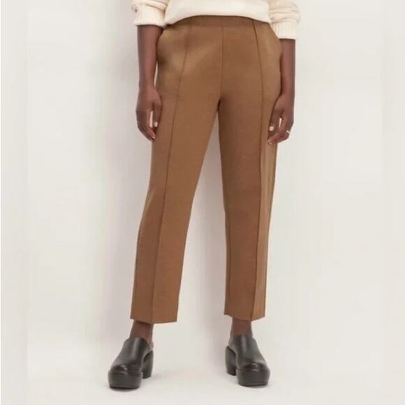 Everlane The Dream Pant Dark Tan Drawstring XS - Picture 1 of 6